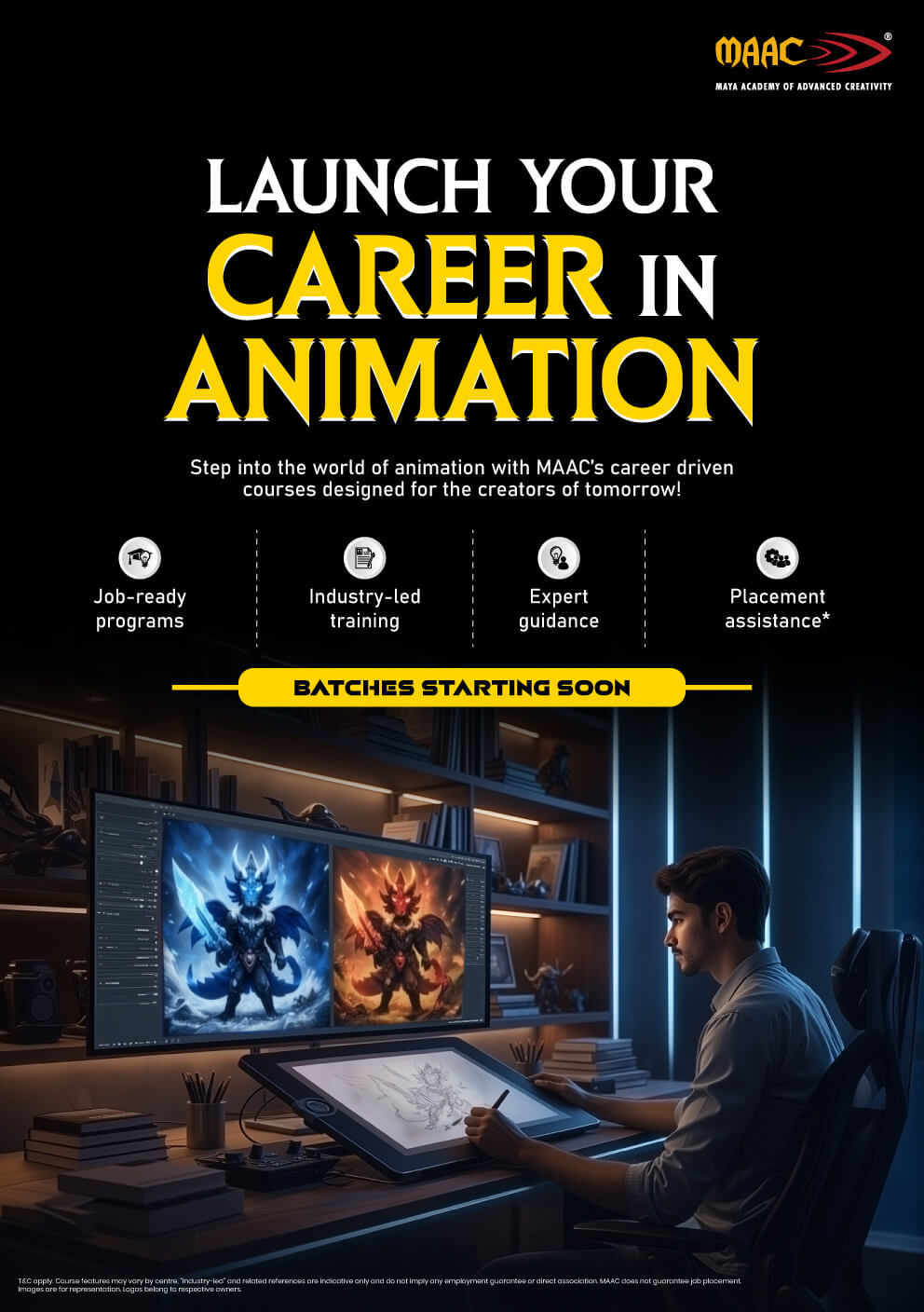 MAAC India Offers VFX, Gaming and Multimedia Animation Courses
